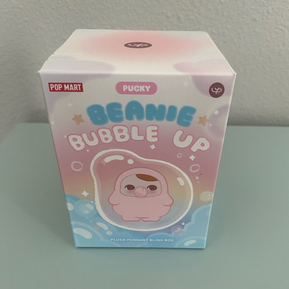 POP Mart Pucky Bubble Beanie Angry (orange)